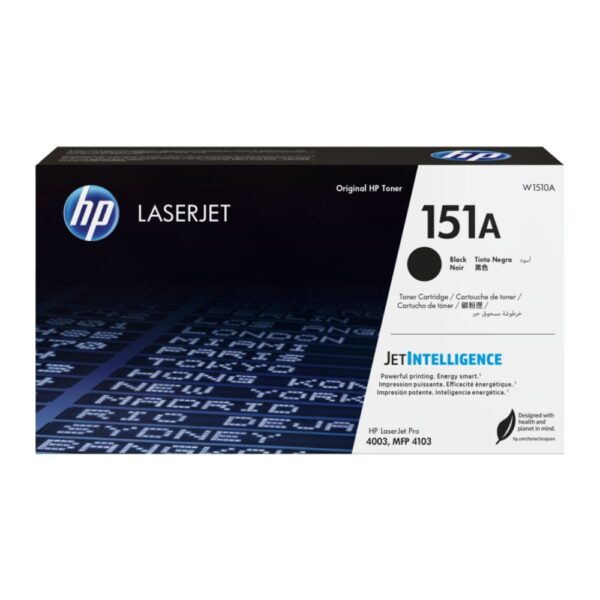 HP 151A Black LaserJet Toner Cartridge (W1510A)